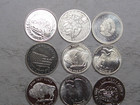 9 Silver 1/10 oz .999 Mixed Rounds. #35 w — photo 4