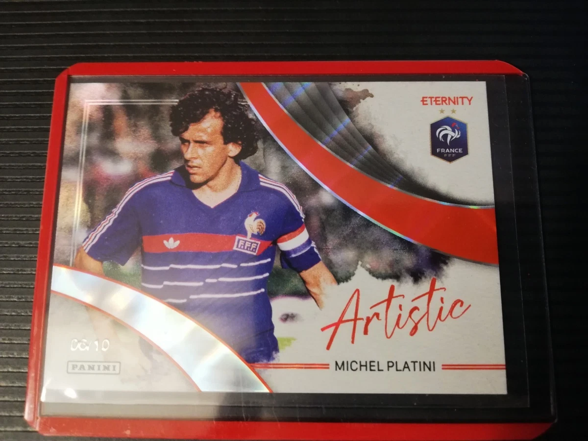 Pochettes Autocollantes Michel Platini #94 - Juventus 1985/86 - Édition Limitée Italie
