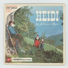 Heidi by Johanna Spyri GAF View-Master Packet A-425 Exc. Cond.