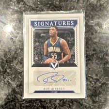 Panini Chronicles Vertex Signatures Roy Hibbert Indiana Pacers Autograph