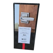 Baldwin Torrey 93540-018 Keyed Entry Low Profile Rose Handle In Satin Nickel