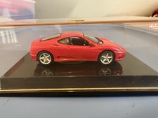 Hot Wheels Collectibles 1:18 Ferrari 360 Modena 2000 Red Diecast w/ Case