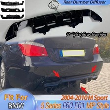 Mp Style Rear Bumper Diffuser Lip For Bmw E60 5 Series M Sport 2004-2010 Rear Va Mp Style Rear Bumper Diffuser Lip For Bmw E60 5 Series M Sport 2004-2010 Rear Va