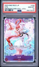 2023 ONE PIECE JAPANESE PREMIUM CARD COLLECTION -UTA- #120 UTA PSA 10