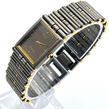 Seiko Exceline Titanium Old Watch 7320-6380 Rare Used From Japan