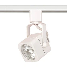 SATCO 1-Light MR16 120-Volt Square White Track Lighting Head