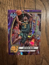 2024-25 Bowman University Chrome - Jayden Nunn #30 Purple Lava Refractor (RC)