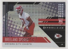 2018 Panini Unparalleled Rookie Breeland Speaks #260 1i8