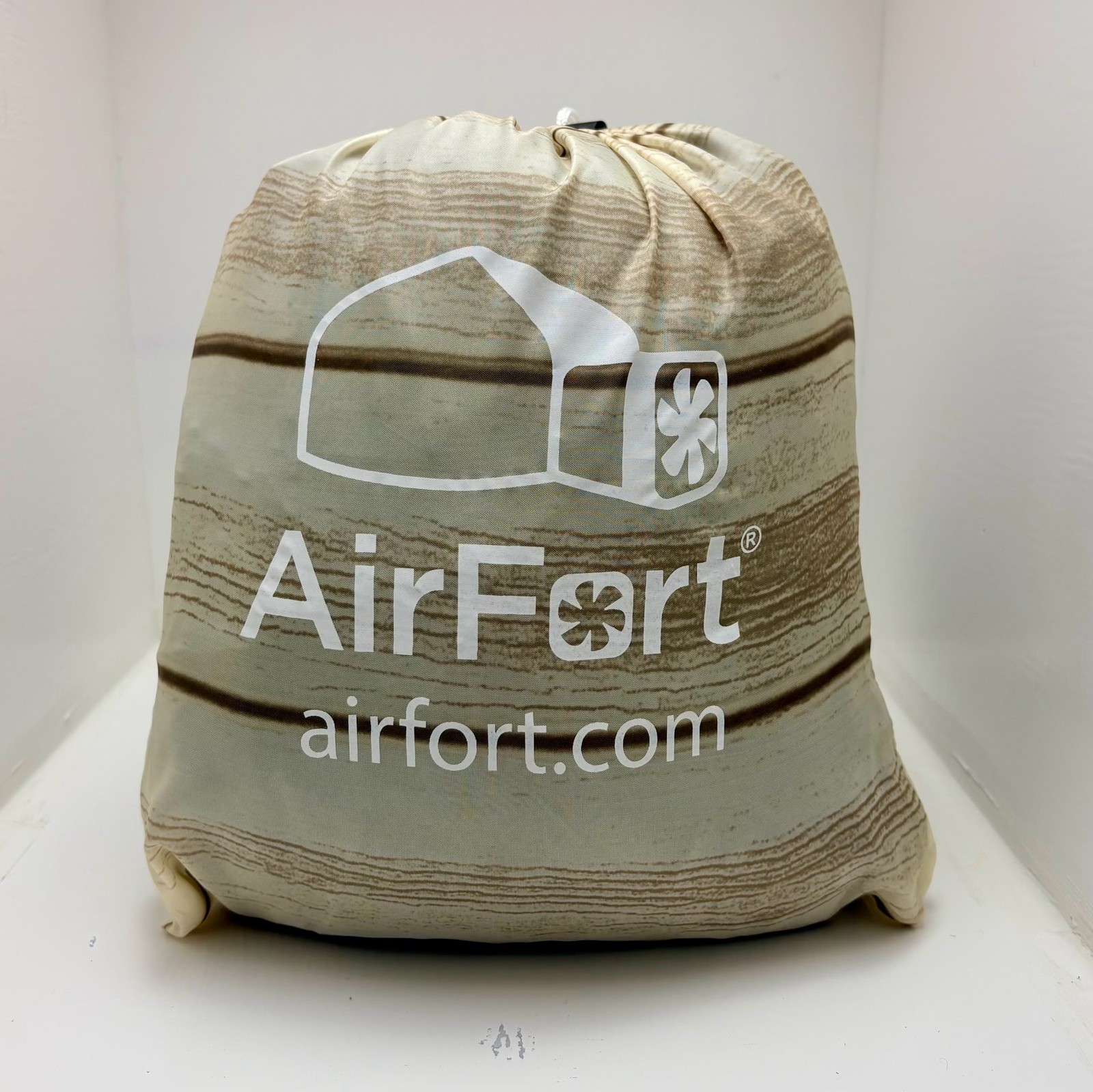 AirFort Inflatable Play Fort Kids Box Fan Blow Up Tent with Storage Bag Good