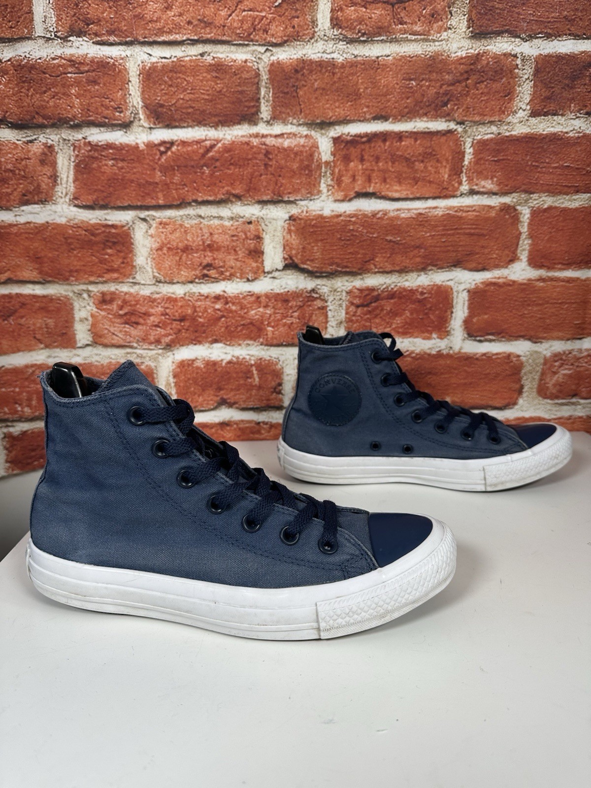 Converse All Star High Top Unisex Size 6 Eu 39 Navy Blue Excellent Condition Converse All Star High Top Unisex Size 6 Eu 39 Navy Blue Excellent Condition