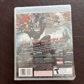 Spider-Man: Web Of Shadows Playstation 3 PS3 New Sealed Please Read