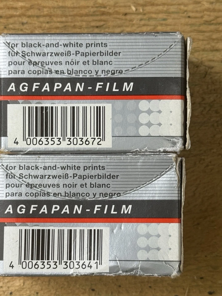 Filme AgfaPhoto APX 100 profissional preto e branco (2) 35mm 36exp. Fórmula 2006 expirada - Imagem 4 de 4