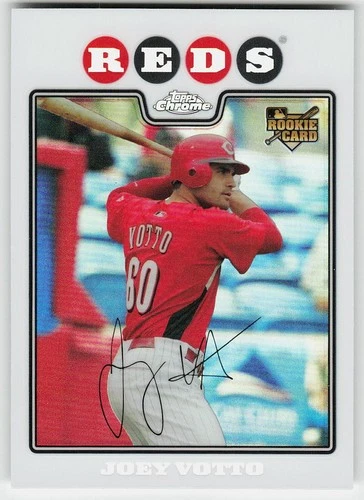 2008 Topps Chrome #196 Joey Votto BASEBALL Cincinnati Reds
