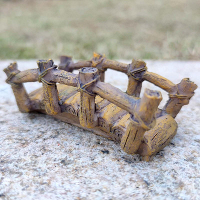 Feengarten Brücke kleine Brücke Statue Mini Kunstbrücke Miniaturbogen