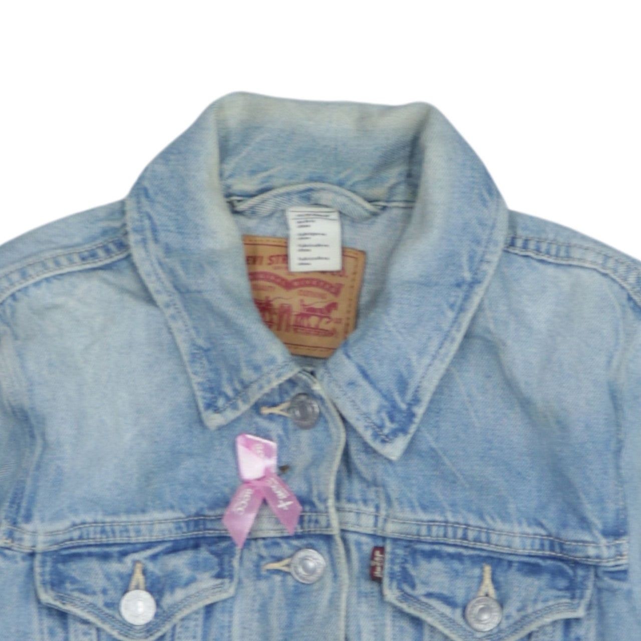 Levi Strauss &Co Blue Jacket Womens Xs image 3