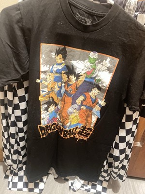 Dragon Ball Z Super Black T-Shirt Size Small 32-34 Anime Crunchyroll