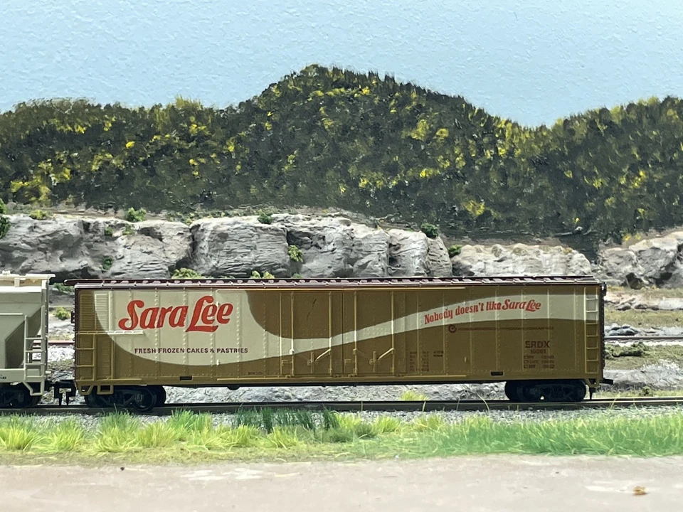 Грузовые вагоны 5 Tyco в коричневой коробке - Изображение 2 из 4