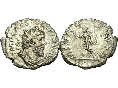 Posthum, selten Antoninian, Trier, 262 n. Chr. [ROM_4142]