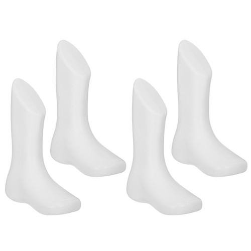 4 Stück Socken Ständer Simulation Fuß Form Kleid Schaufensterpuppe für Kinder Schuhregal - Bild 4 von 20
