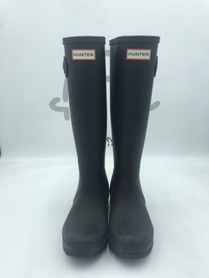 HUNTER Classic Women's Original Tall Rain Boots Matte Black Pick Size