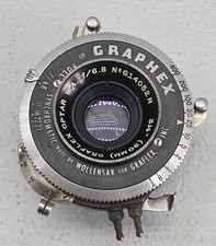 Graflex Optar 90mm 6.8 Made By Wollensask