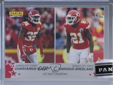 2019 Panini Instant NFL Playoffs /85 Charvarius Ward Bashaud Breeland #33 1m1a