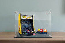 Lego 10323 PAC-MAN Arcade Display Case Plexiglass 3mm Showcase Set