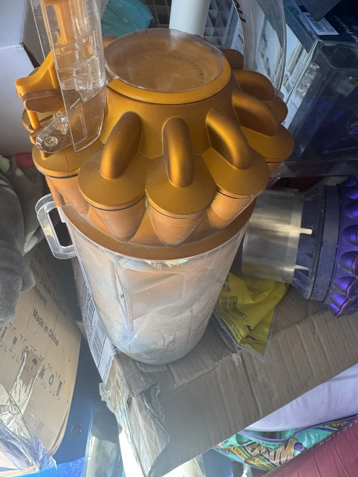 Cubo de polvo de repuesto original Dyson UP16 UP19 aspiradora OEM dorado Foto 2 de 4