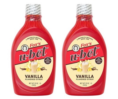 Foxs U Bet Vanilla Syrup Pack Of 2 Rich Creamy Flavor For Desserts Milkshakes