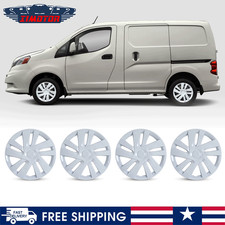 4pcs 15 Wheel Covers Hub Caps Full Rim Hubs White For2013-2021 Nissan Nv200