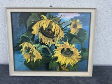 Walter Womacka Kunstdruck DDR Kunst Bild 60iger Berlin „Sonnenblumen“