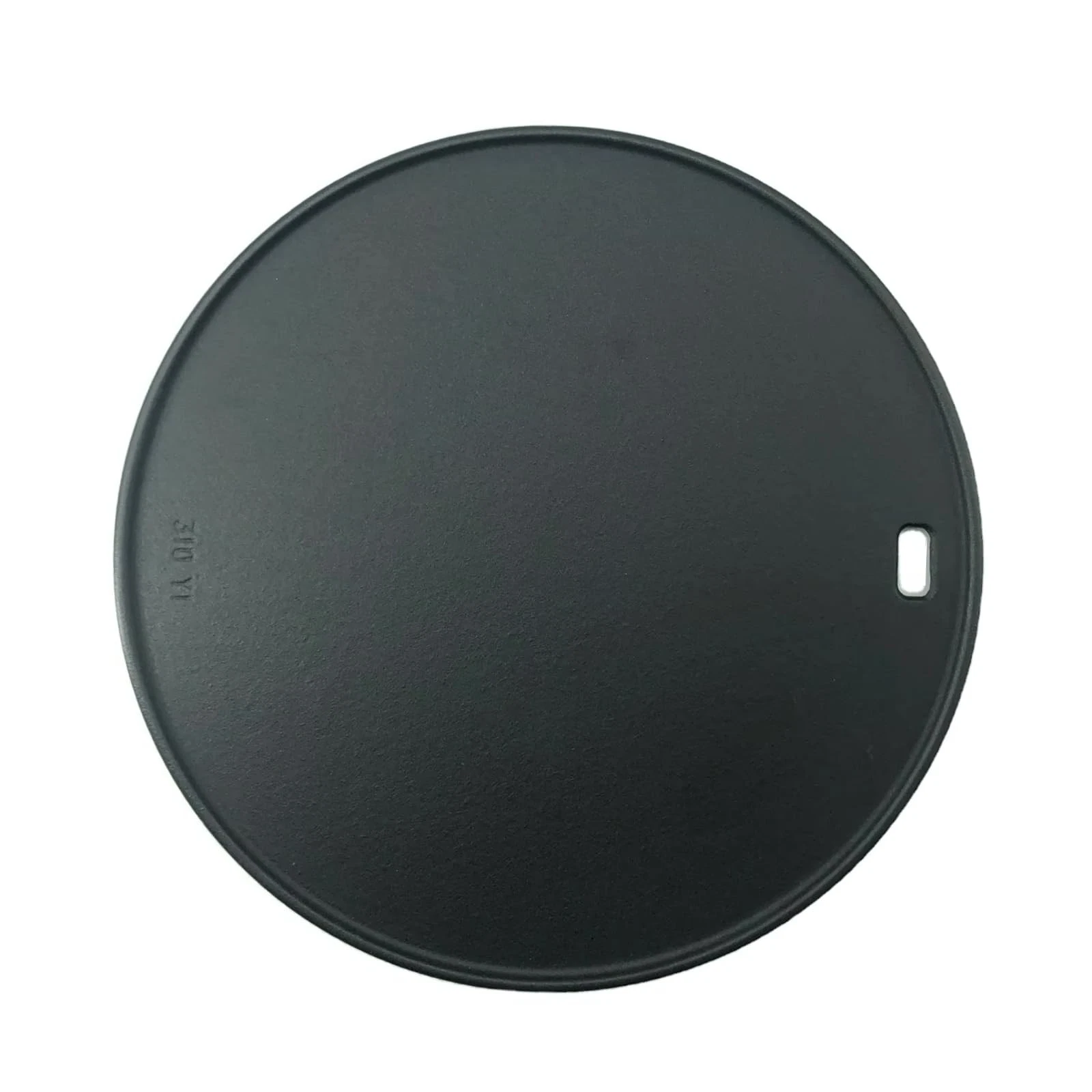 Round Pizza Steel 12" - Reversible 3D Cast Creates Gorgeous Crusts, Enamelled...
