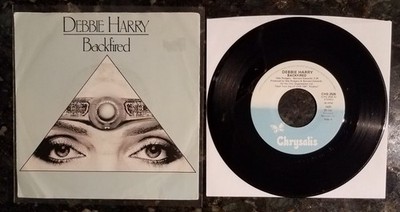 Debbie Harry Blondie Rare 1981 Backfired SWEDEN 7'' 45 Scandinavia CHS 2526 EX+