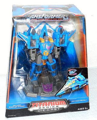 TRANSFORMERS THUNDERCRACKER TITANIUM SERIES NEW SEALED FIGURE HASBRO DIE CAST