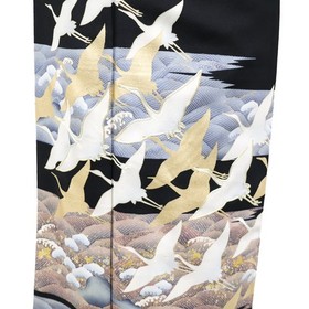 Japanese Vintage Kimono Tomesode Silk Unused Made in Japan eb-2000