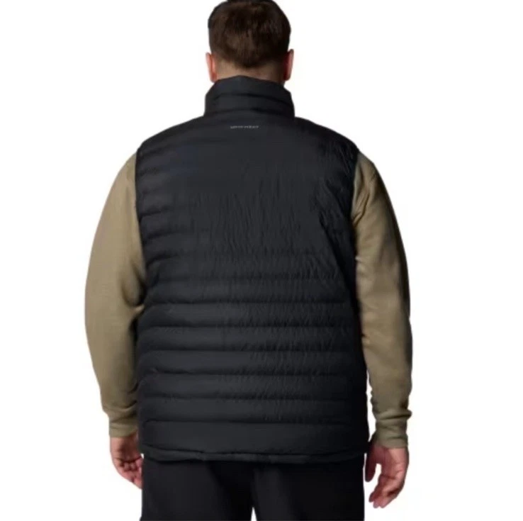 Nuevo chaleco azul Columbia talla 4X Powder Lite 11 para hombre Foto 3 de 4