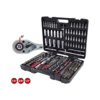 1/4 Zoll+3/8 Zoll+1/2 Zoll Chromeplus SteckschlüSsel-Satz, 195-Tlg Ks Tools