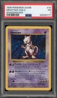 Pokemon Mewtwo Base Set Shadowless Holo Rare #10 PSA 1