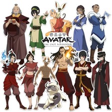AVATAR THE LAST AIRBENDER DIE CUT VINYL 13 CT STICKER PACK