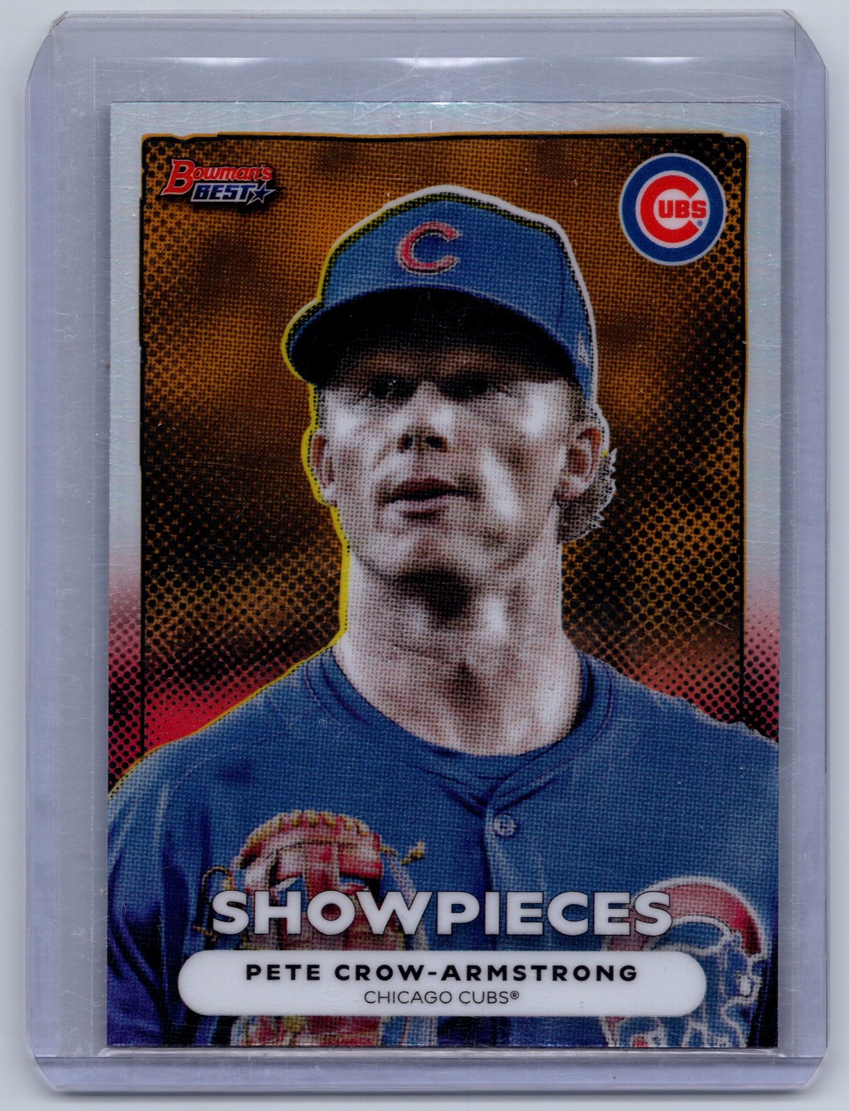 2025 Bowman's Best #BS-8 Pete Crow-Armstrong Bowman Showpieces refractor