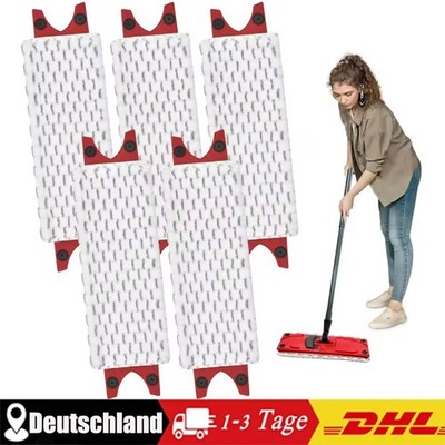 6 x 12 x Wischbezug Wischmop für Vileda ULTRAMAX 2in1, Bodenwischer Mikrofaser