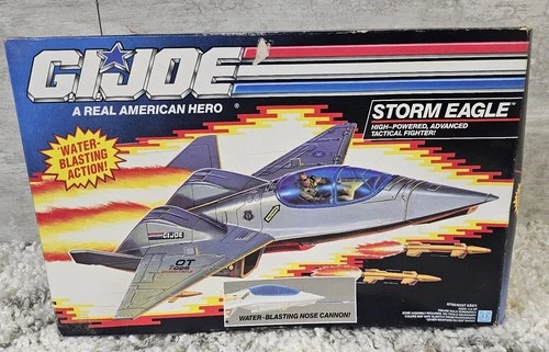 HASBRO GI JOE STORM EAGLE 1991  ORIGINAL VINTAGE W/ BOX (INCOMPLETE)