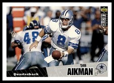 1996 Collector's Choice Troy Aikman Dallas Cowboys #295