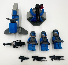 LEGO Star Wars 7914 Mandalorian Battle Pack Incomplete +  BrickArms Extras