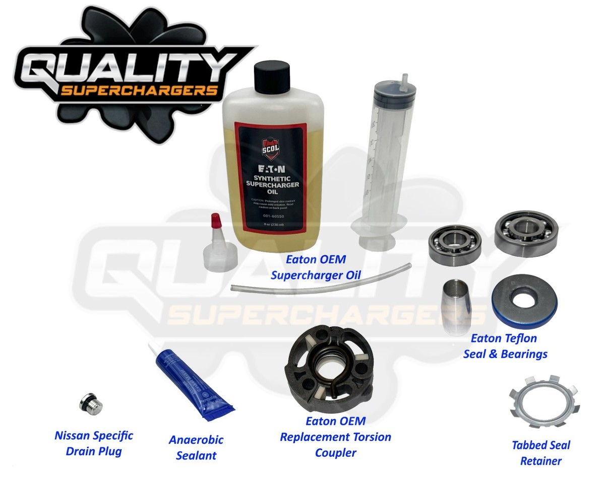 Genuine OEM Supercharger Snout Rebuild M62 fits Nissan Xterra