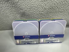 20 Verbatim TRIMpak Multi-Color CD/DVD Storage Cases - 2 / 10 Packs New Sealed