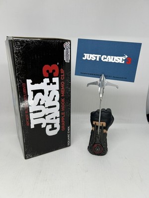 Just Cause 3 GRAPPLE HOOK MEMO CLIP Arcade Block Exclusive Nerd Video Game New