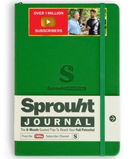 Sprouht 6-Month Undated Goal Setting Journal & Life Planner
