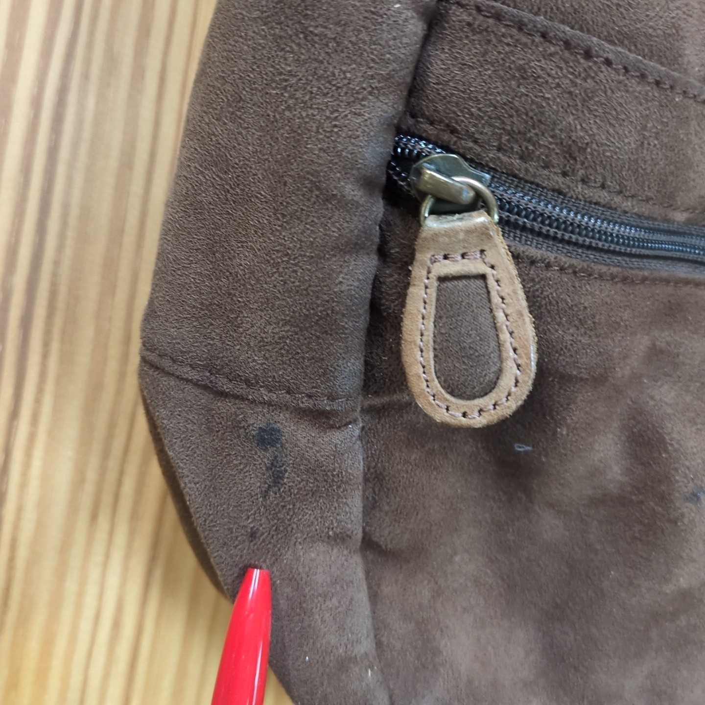 Ameri Bag LL Bean Brown Suede Sling Cross Bag Sho… - image 5