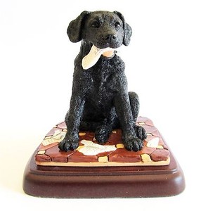 border fine arts black labrador